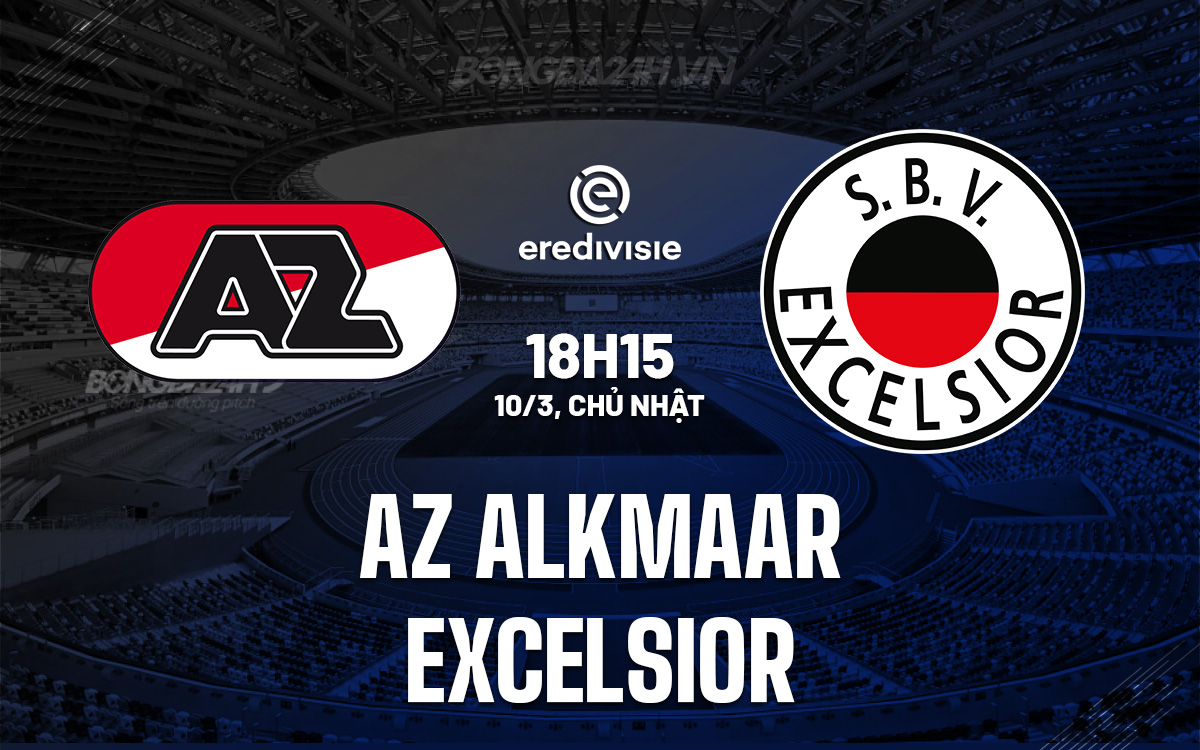 AZ Alkmaar vs Excelsior AZ Alkmaar vs Excelsior