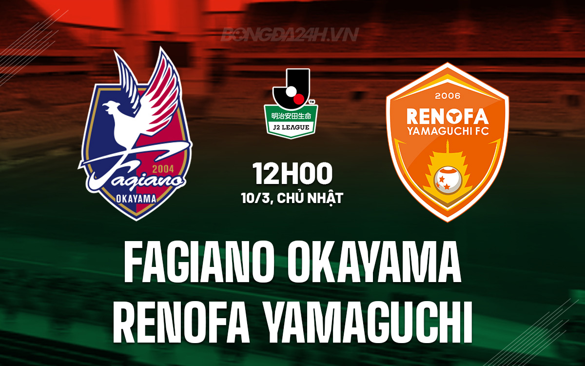 Fagiano Okayama vs Renofa Yamaguchi Fagiano Okayama vs Renofa Yamaguchi