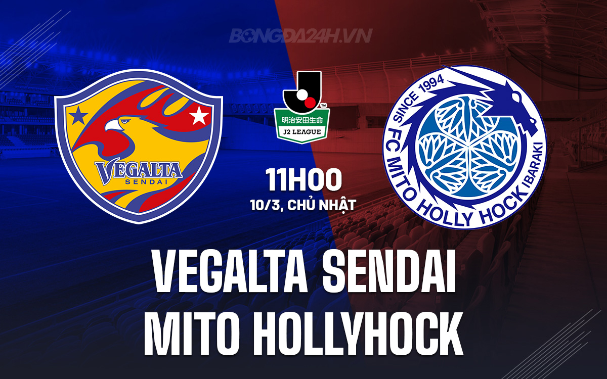 Vegalta Sendai vs Mito Hollyhock