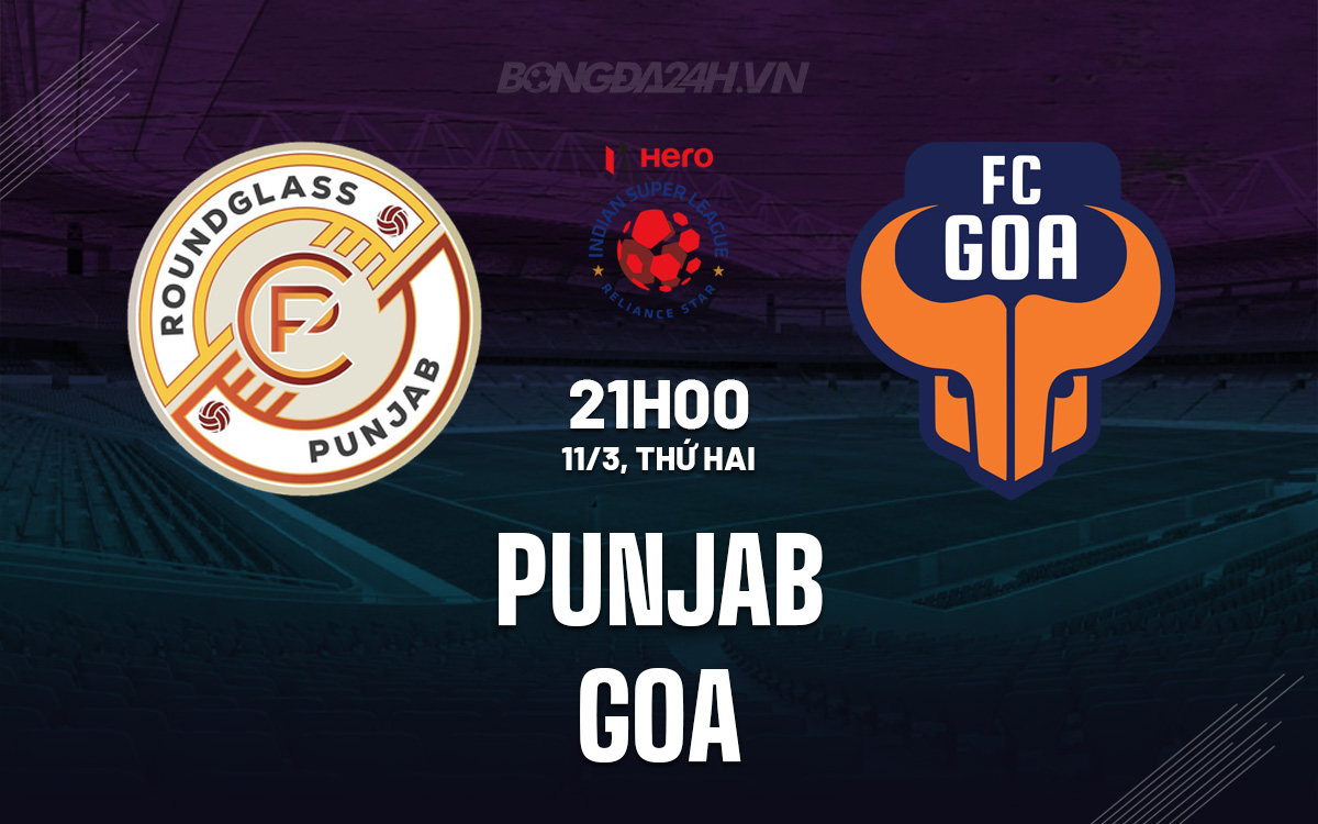 Punjab vs FC Goa Punjab vs FC Goa