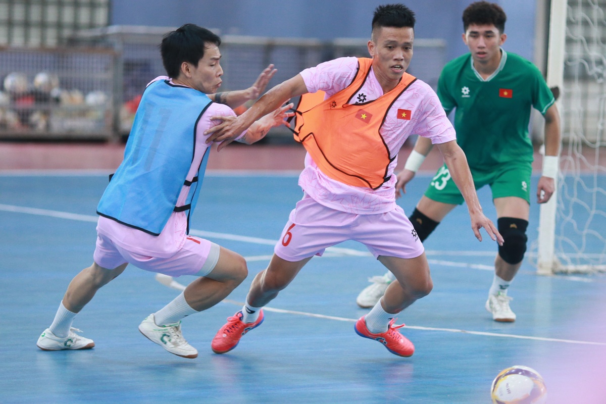 dT futsal Viet Nam tap trung ngay 11/3