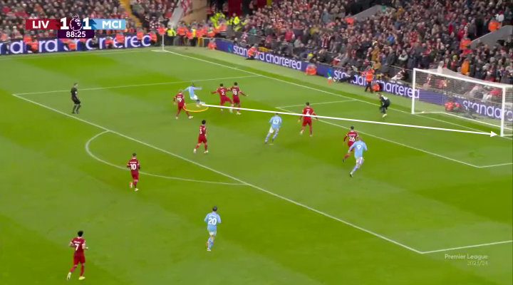 Khiến De Bruyne bực tức nhưng Pep đã cứu được 1 điểm cho Man City như thế nào 16