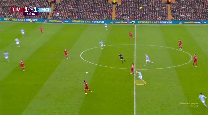 Khiến De Bruyne bực tức nhưng Pep đã cứu được 1 điểm cho Man City như thế nào 9