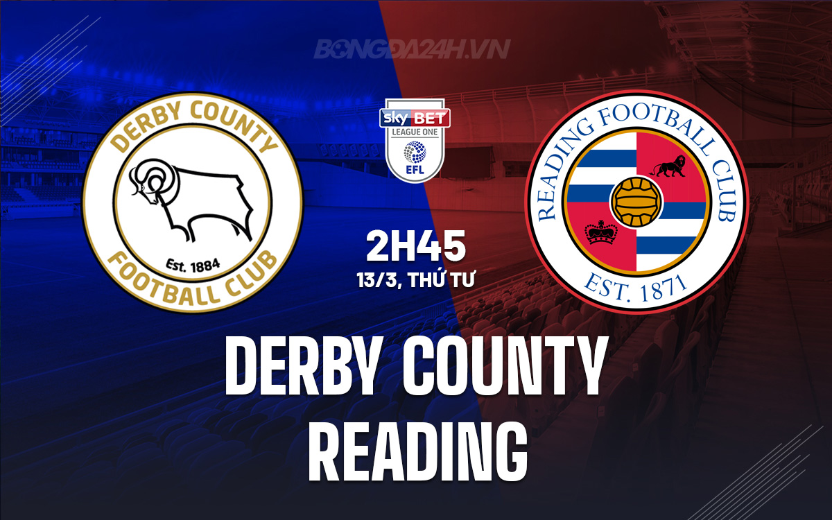 Derby County vs Reading