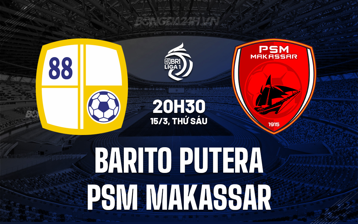 Barito Putera vs PSM Makassar