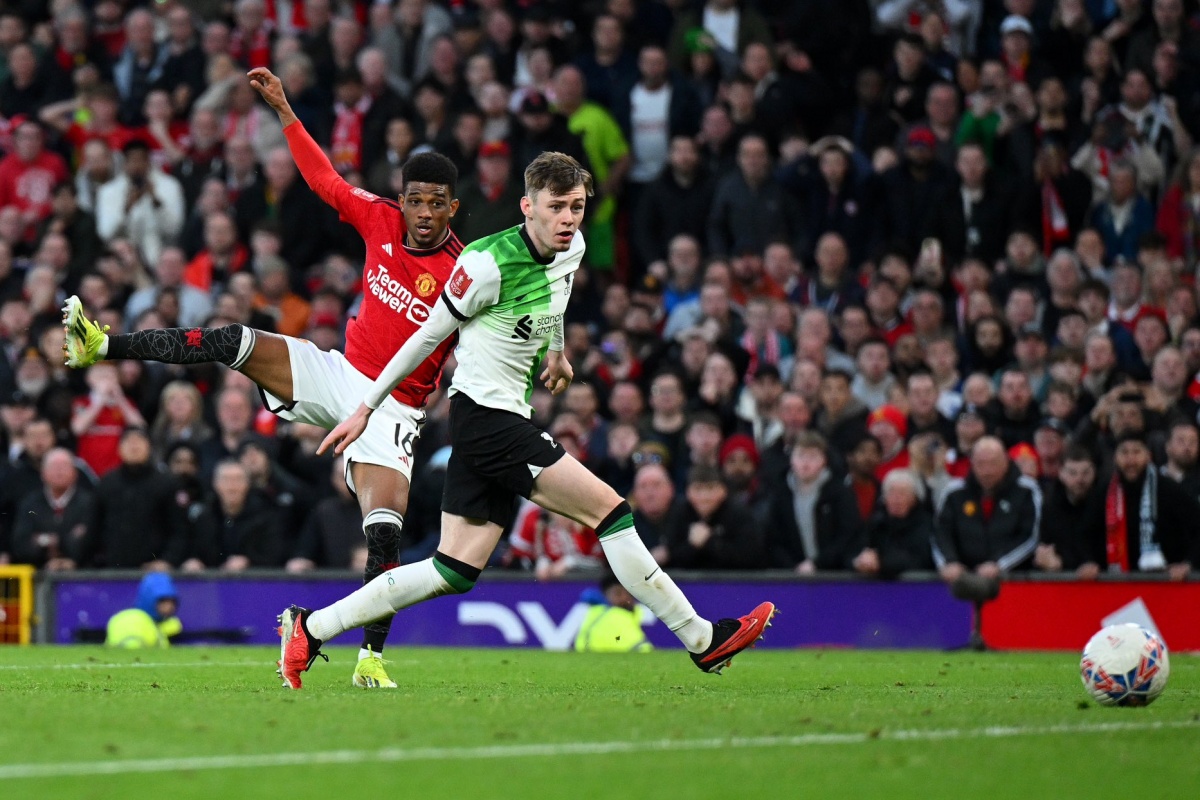 Amad Diallo vs Liverpool