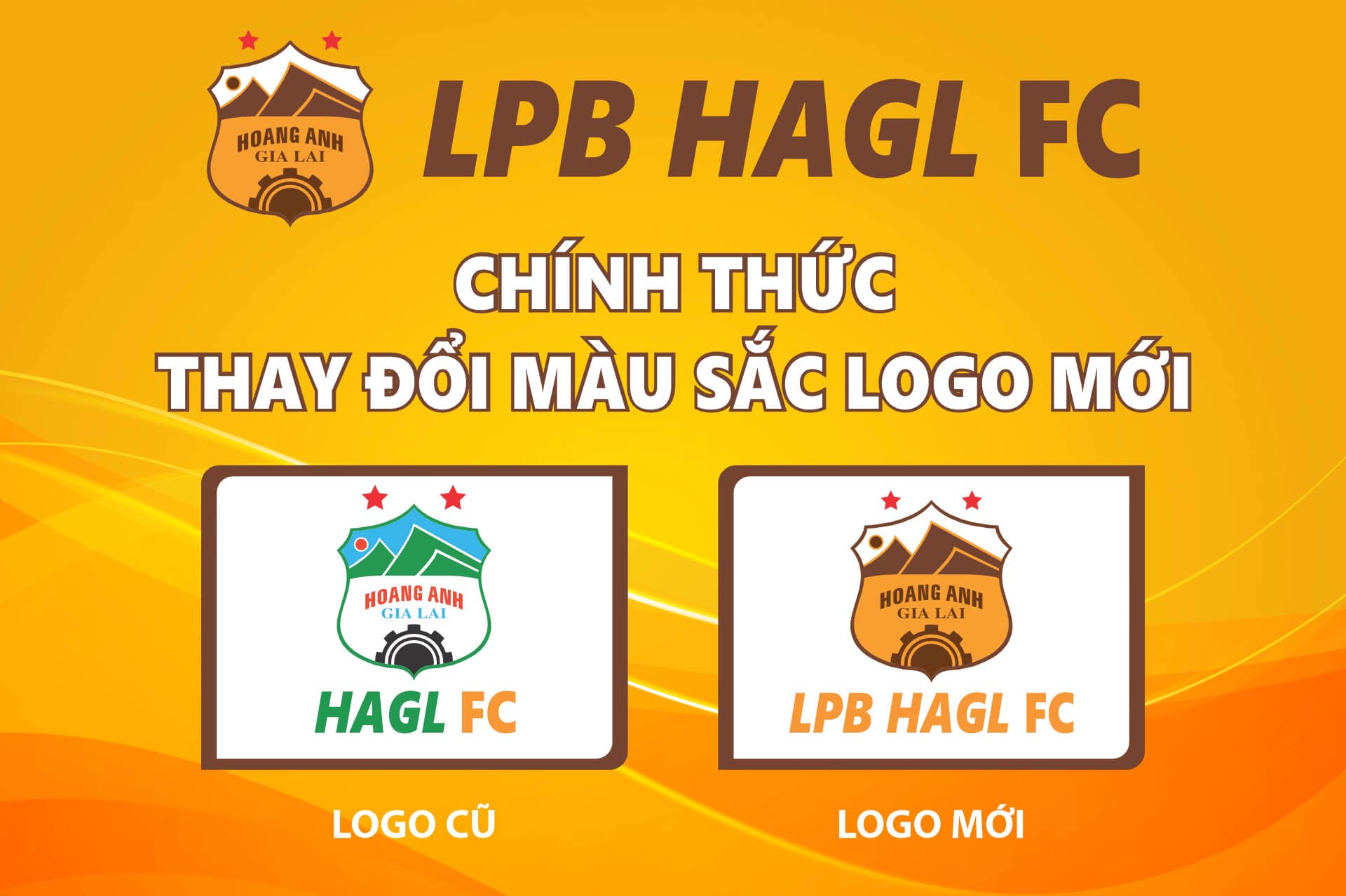 CLB HAGL bất ngờ thay đổi màu sắc logo trước giai đoạn lượt về V-League 202324 1