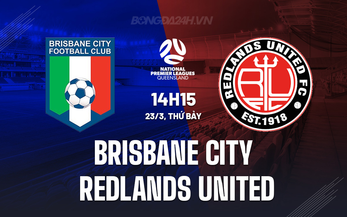 Brisbane City vs Redlands United Brisbane City vs Redlands United