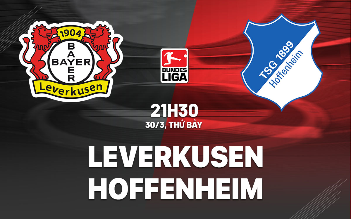 nhan dinh bong da du doan Leverkusen vs Hoffenheim vdqg duc bundesliga hom nay nhan dinh bong da du doan Leverkusen vs Hoffenheim vdqg duc bundesliga hom nay