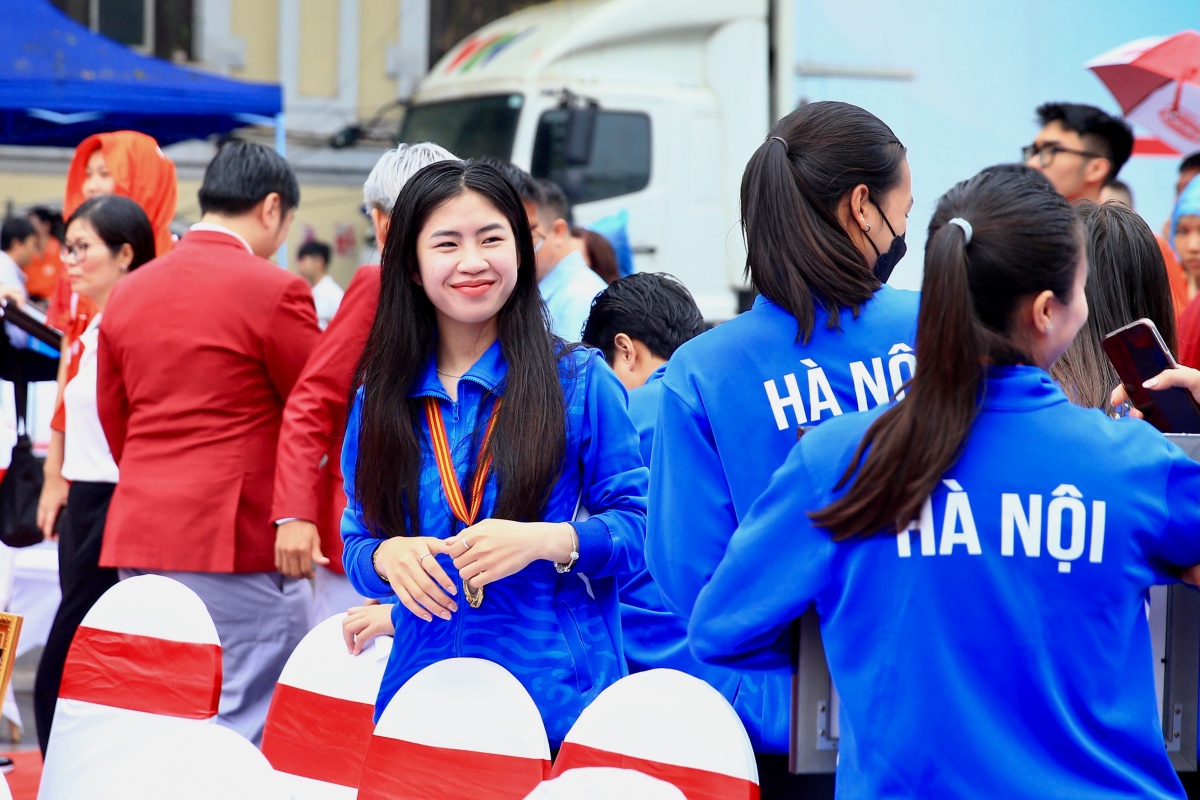 ĐT nữ Việt Nam nhận danh hiệu Đội Thể thao tiêu biểu 4 ĐT nữ Việt Nam nhận danh hiệu Đội Thể thao tiêu biểu 4