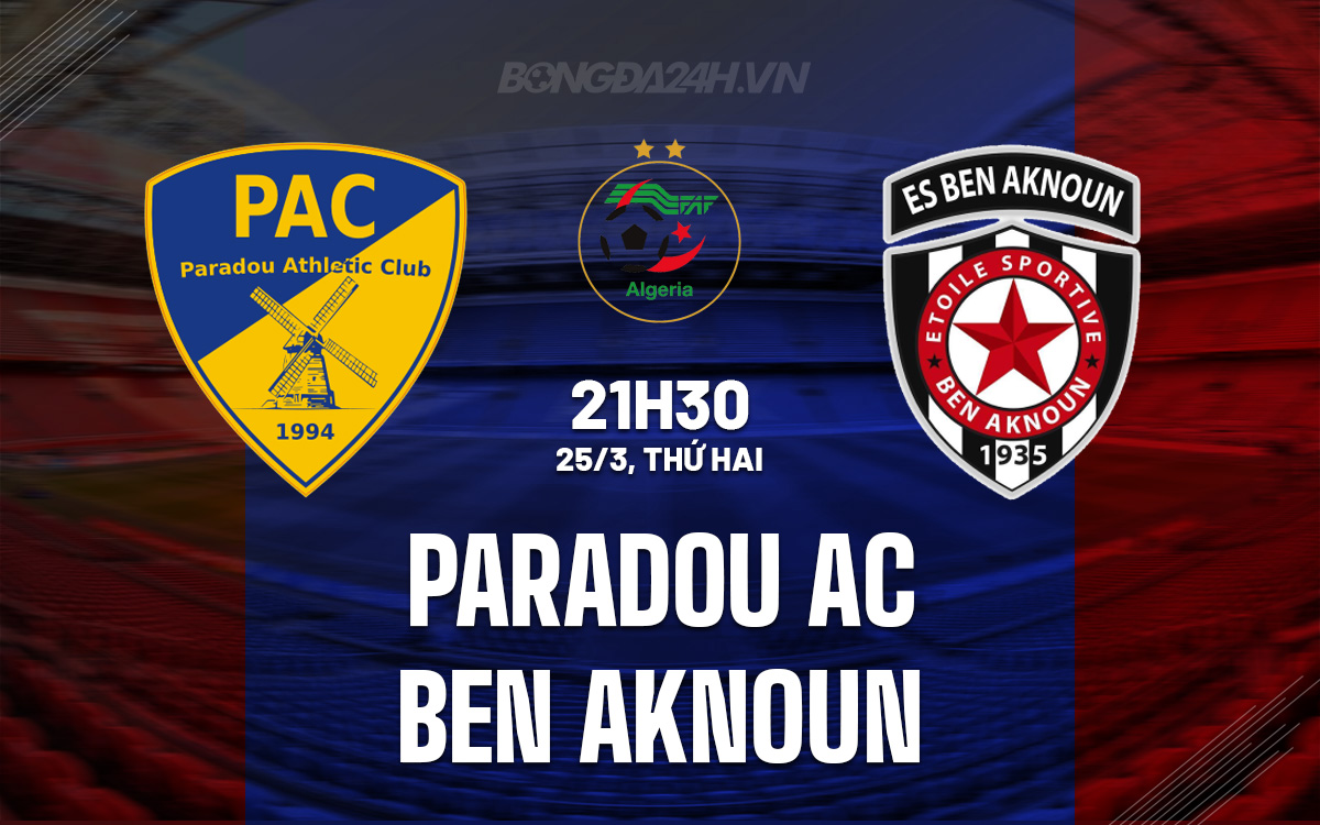 Paradou AC vs Ben Aknoun Paradou AC vs Ben Aknoun