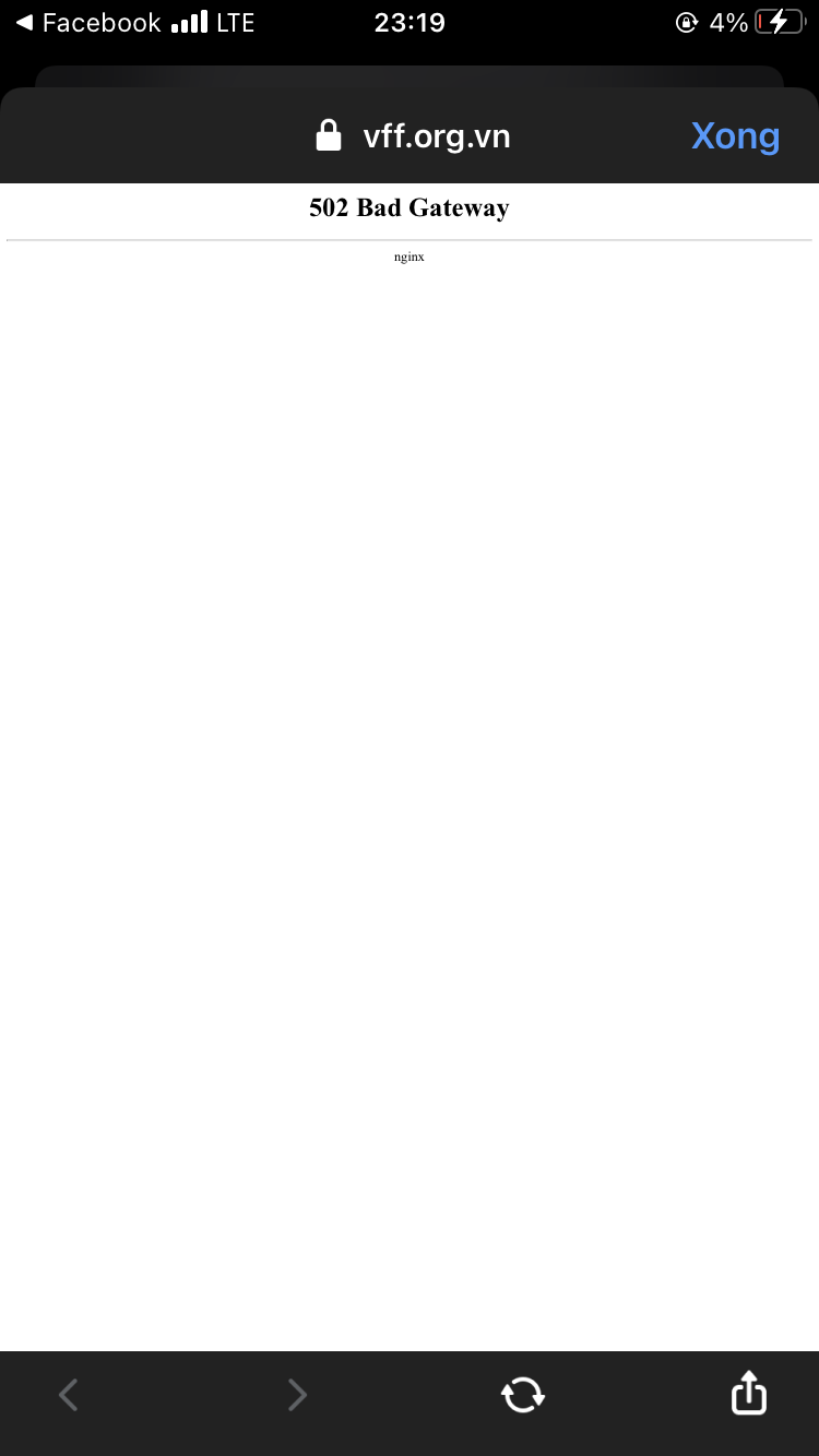 Trang chủ VFF quá tải lượt truy cập sau thông báo chia tay HLV Troussier. Trang chu VFF qua tai luot truy cap sau thong bao chia tay HLV Troussier.