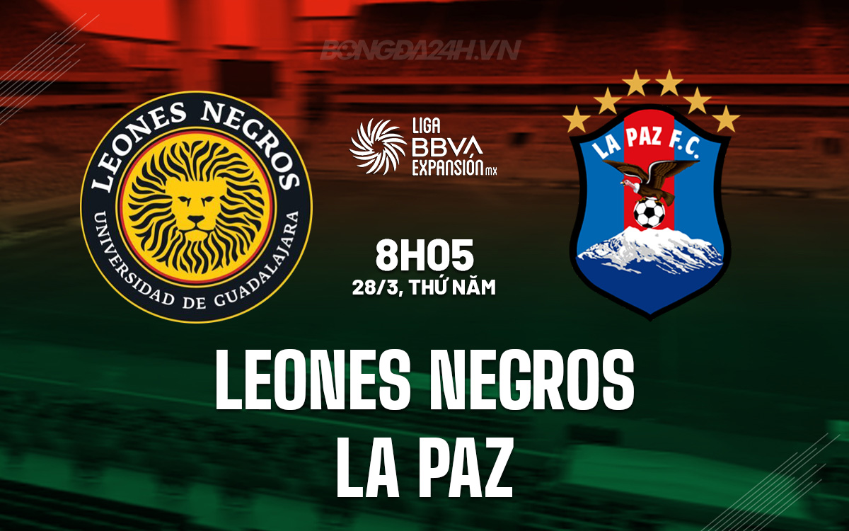 Leones Negros vs La Paz
