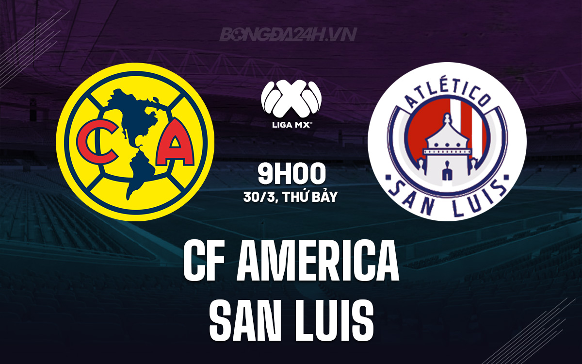 CF America vs San Luis CF America vs San Luis