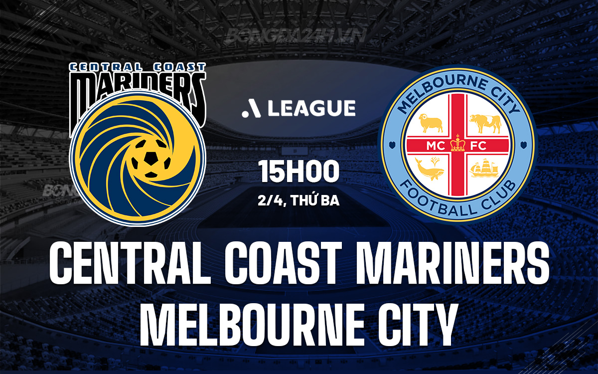 Central Coast Mariners vs Melbourne City