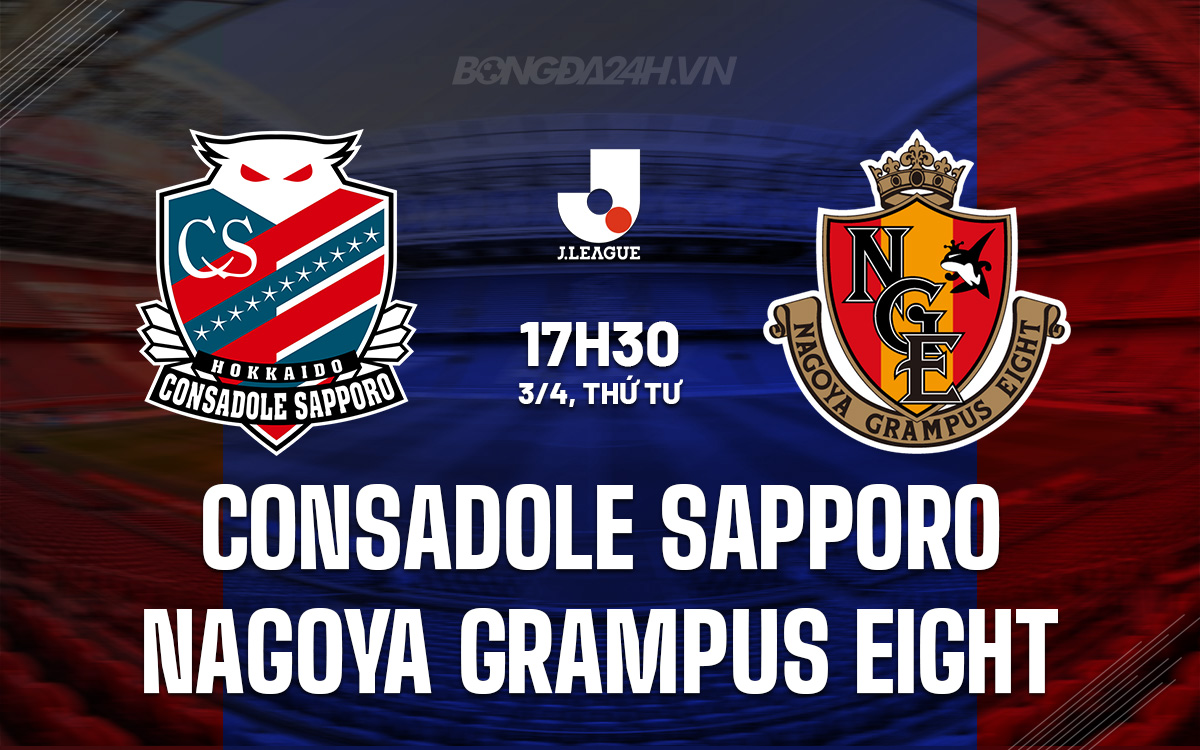 Consadole Sapporo vs Nagoya Grampus Eight Consadole Sapporo vs Nagoya Grampus Eight
