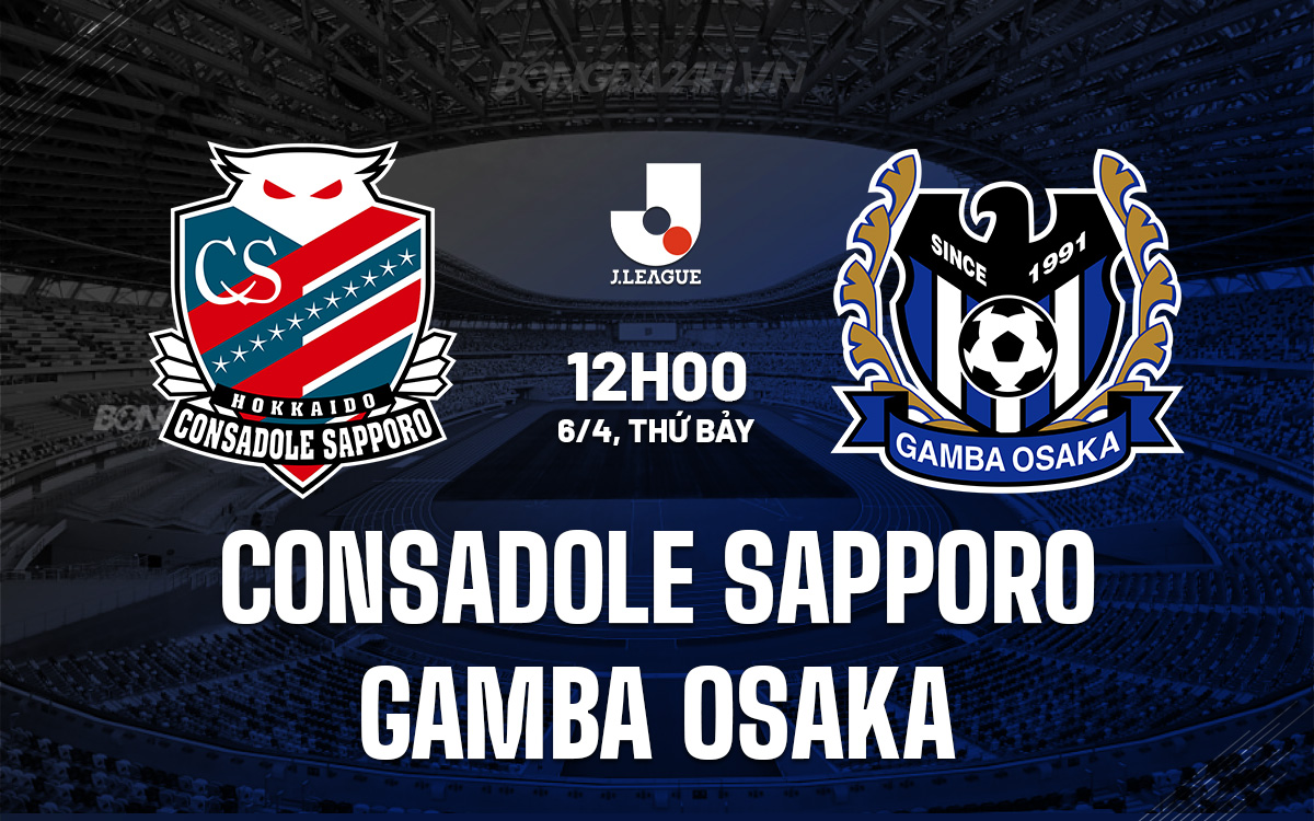 Consadole Sapporo vs Gamba Osaka
