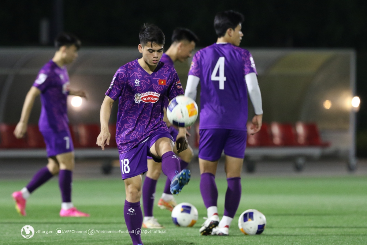 ĐT U23 Việt Nam thích nghi với khí hậu Qatar 6