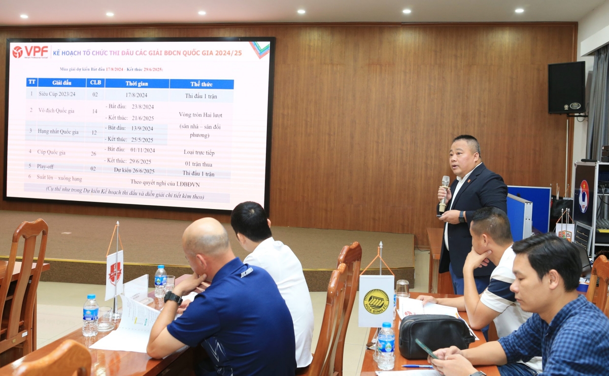Những thay đổi của VLeague 202425 Khởi tranh tháng 9, áp dụng VAR mọi trận đấu, 6 quãng nghỉ ĐT quốc gia 2 Những thay đổi của VLeague 202425 Khởi tranh tháng 9, áp dụng VAR mọi trận đấu, 6 quãng nghỉ ĐT quốc gia 2