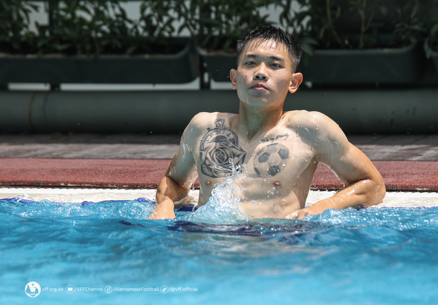 Đình Bắc và dàn sao U23 Việt Nam thư giãn trước thềm VCK U23 châu Á 1 Đình Bắc và dàn sao U23 Việt Nam thư giãn trước thềm VCK U23 châu Á 1