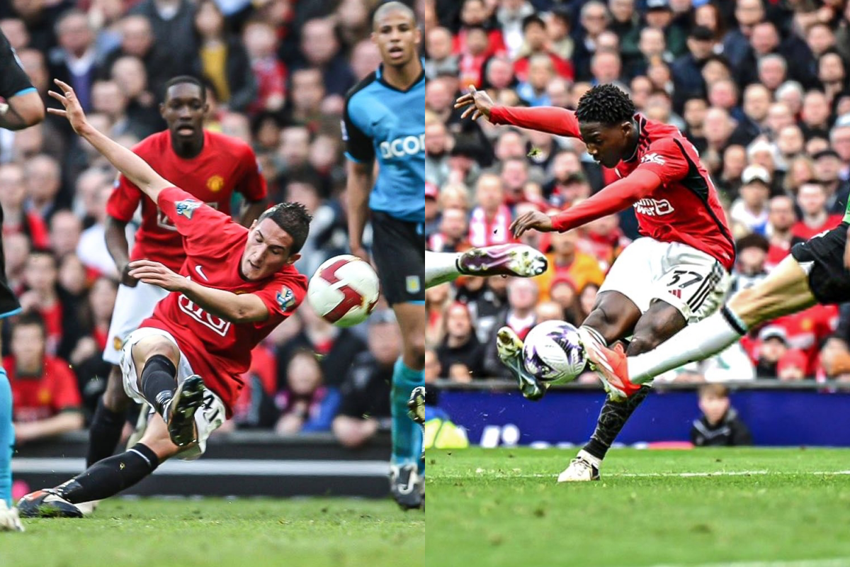 Macheda chia se ve ban thang cua Mainoo