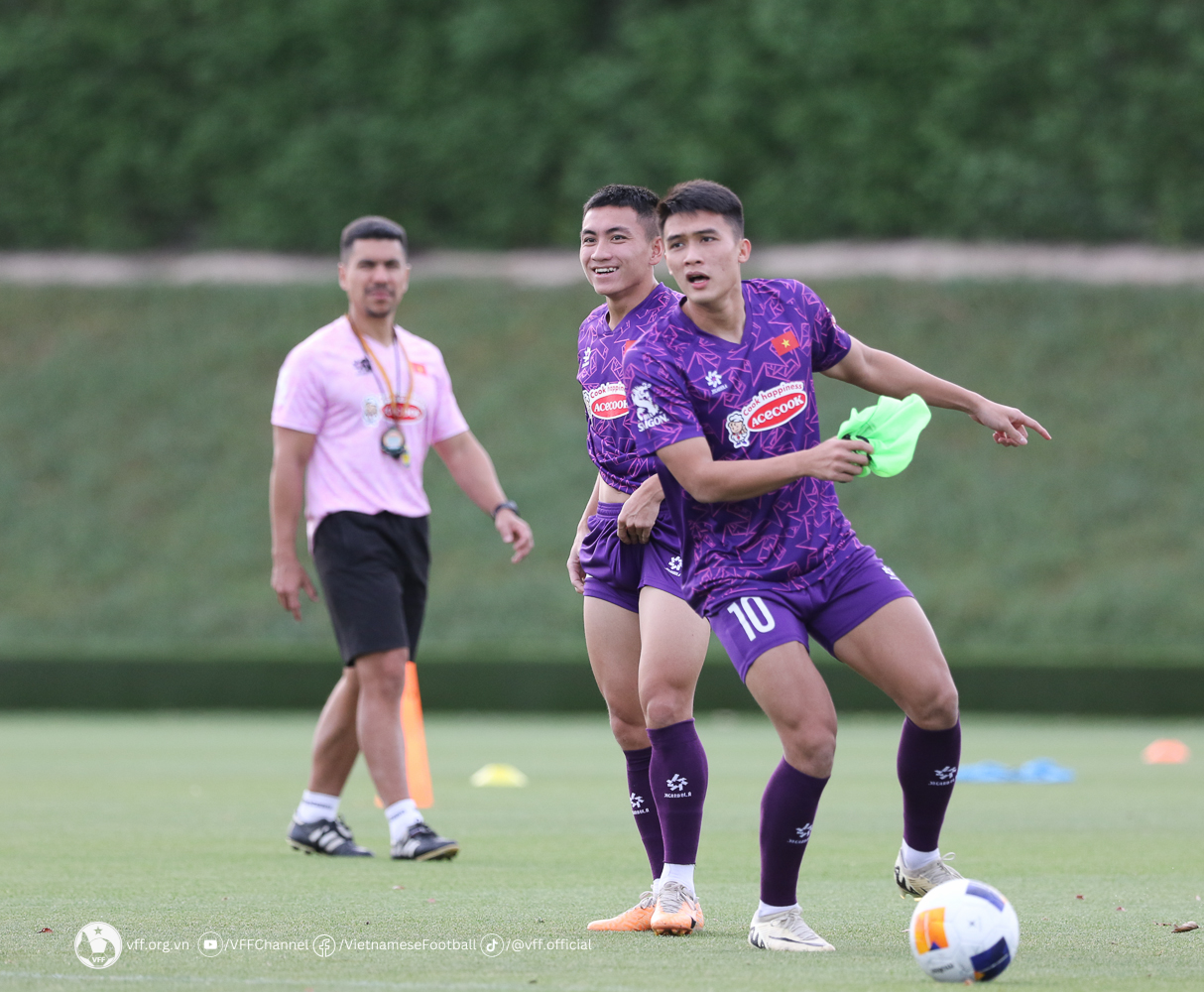 U23 Việt Nam tập kỹ bài đá tủ trước thềm U23 châu Á 6