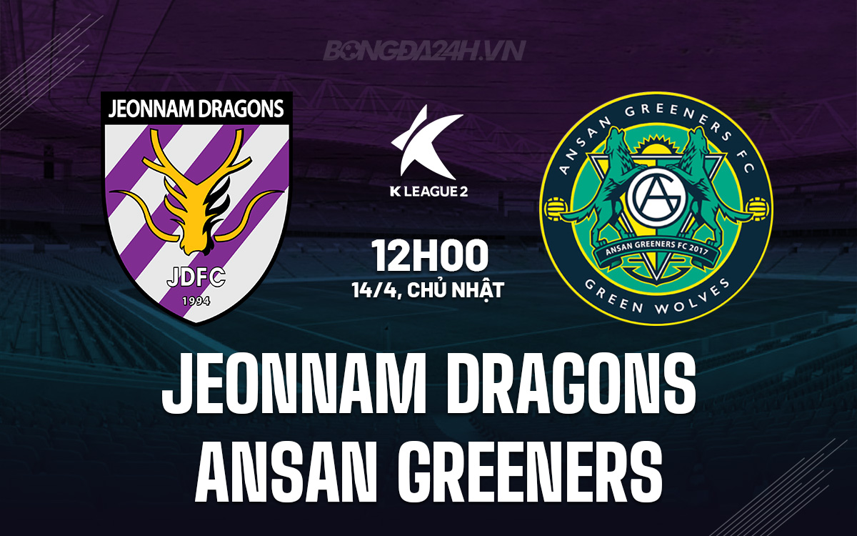 Jeonnam Dragons vs Ansan Greeners