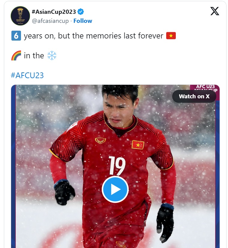 Quang Hải được AFC vinh danh vì màn tỏa sáng ở VCK U23 châu Á 2018 1 Quang Hải được AFC vinh danh vì màn tỏa sáng ở VCK U23 châu Á 2018 1