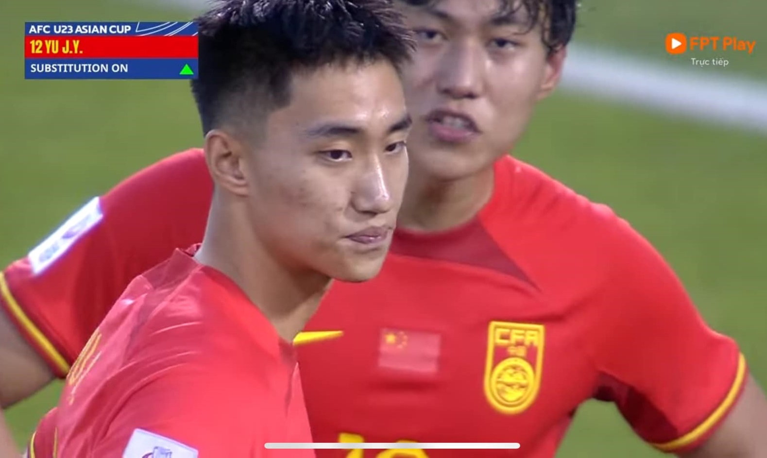 U23 Trung Quốc tung thủ môn vào đá tiền đạo U23 Trung Quoc tung thu mon vao da tien dao