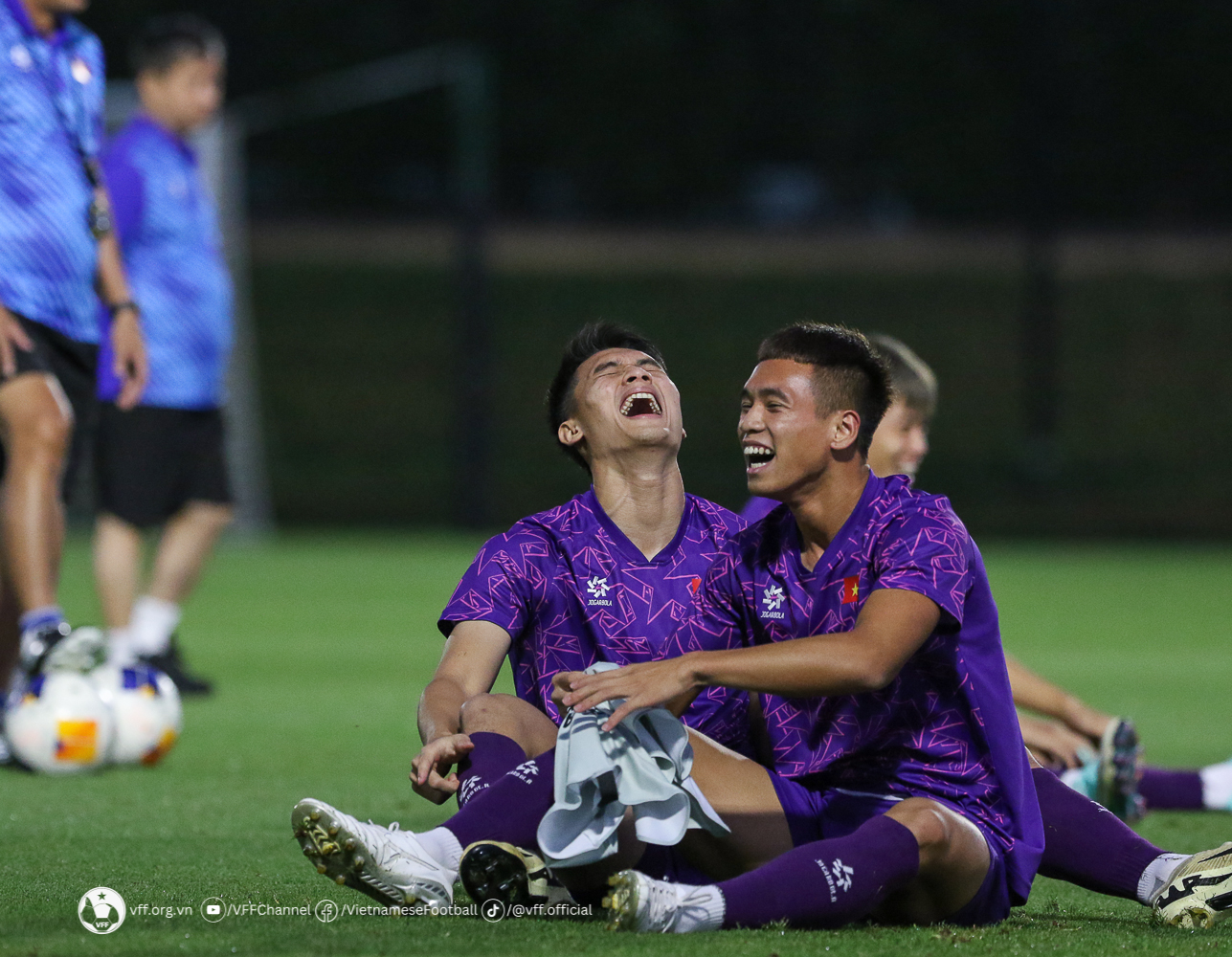 Nụ cười lạc quan của U23 Việt Nam trước trận ra quân gặp U23 Kuwait 2 Nụ cười lạc quan của U23 Việt Nam trước trận ra quân gặp U23 Kuwait 2