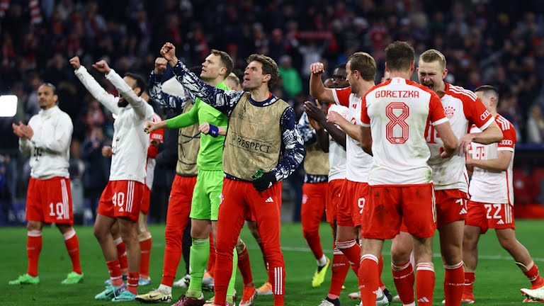 Bayern vao ban ket Champions League mua nay