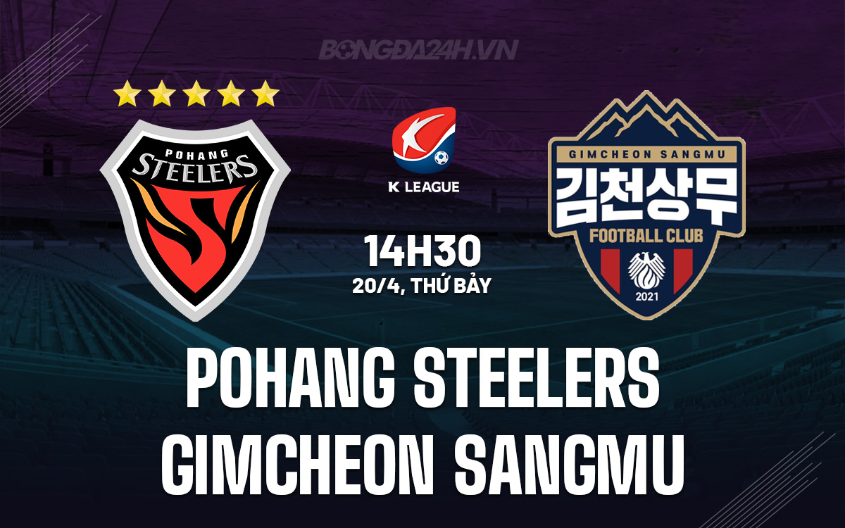 Pohang Steelers vs Gimcheon Sangmu