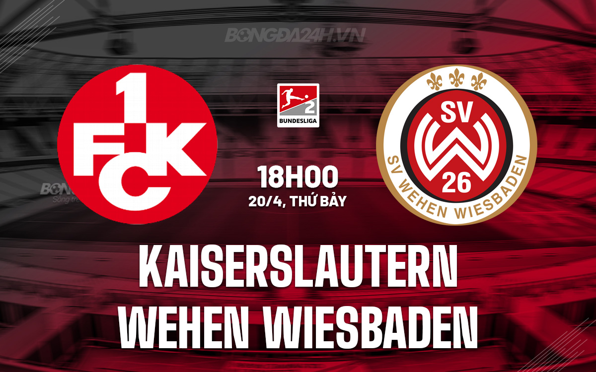 Kaiserslautern vs Wehen Wiesbaden