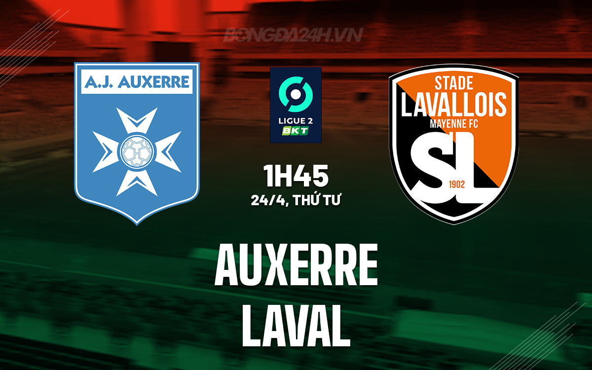 Auxerre vs Laval Auxerre vs Laval