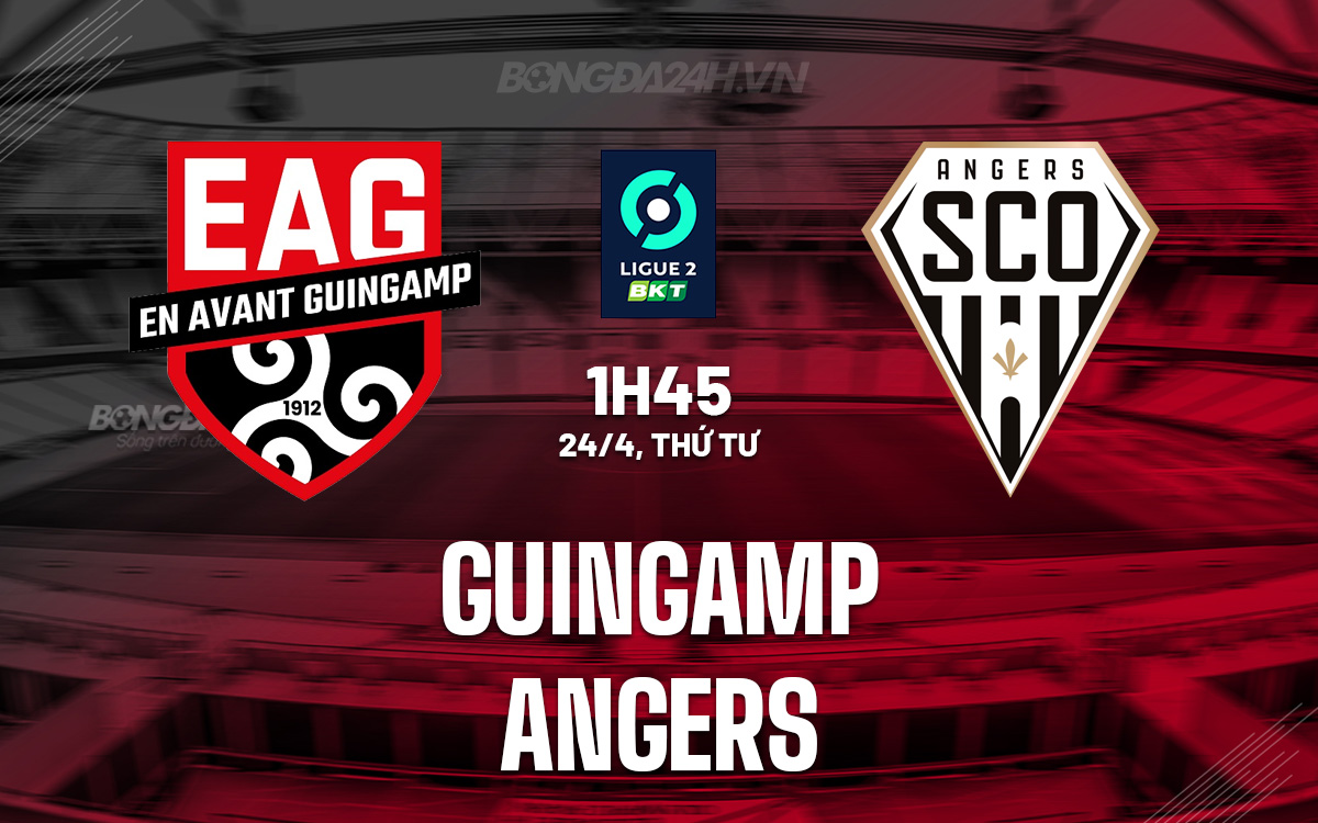 Guingamp vs Angers Guingamp vs Angers
