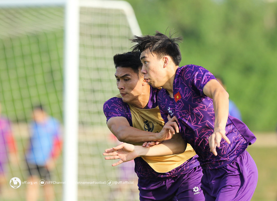 U23 Việt Nam hào hứng tập luyện, hướng đến trận đấu U23 Uzbekistan 1