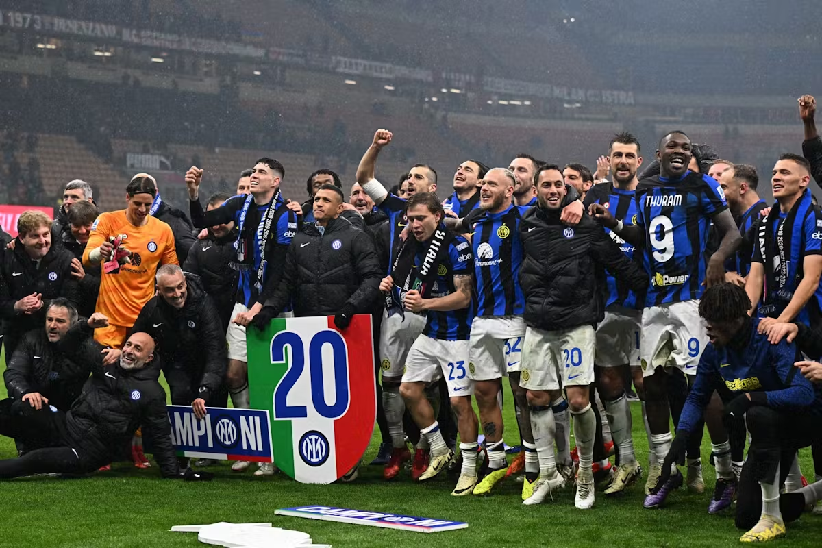 Inter Milan vô địch Serie A 202324 Lần đầu cho Simone Inzaghi 2