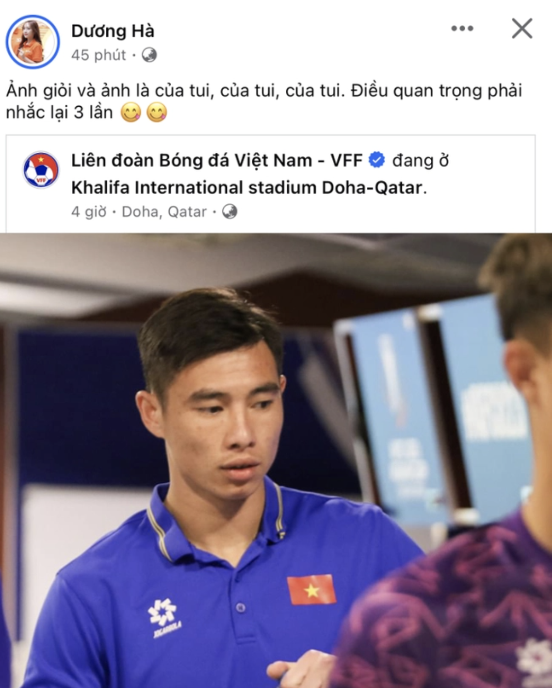 Bạn gái hơn tuổi của Quan Văn Chuẩn liên tục khẳng định chủ quyền 1