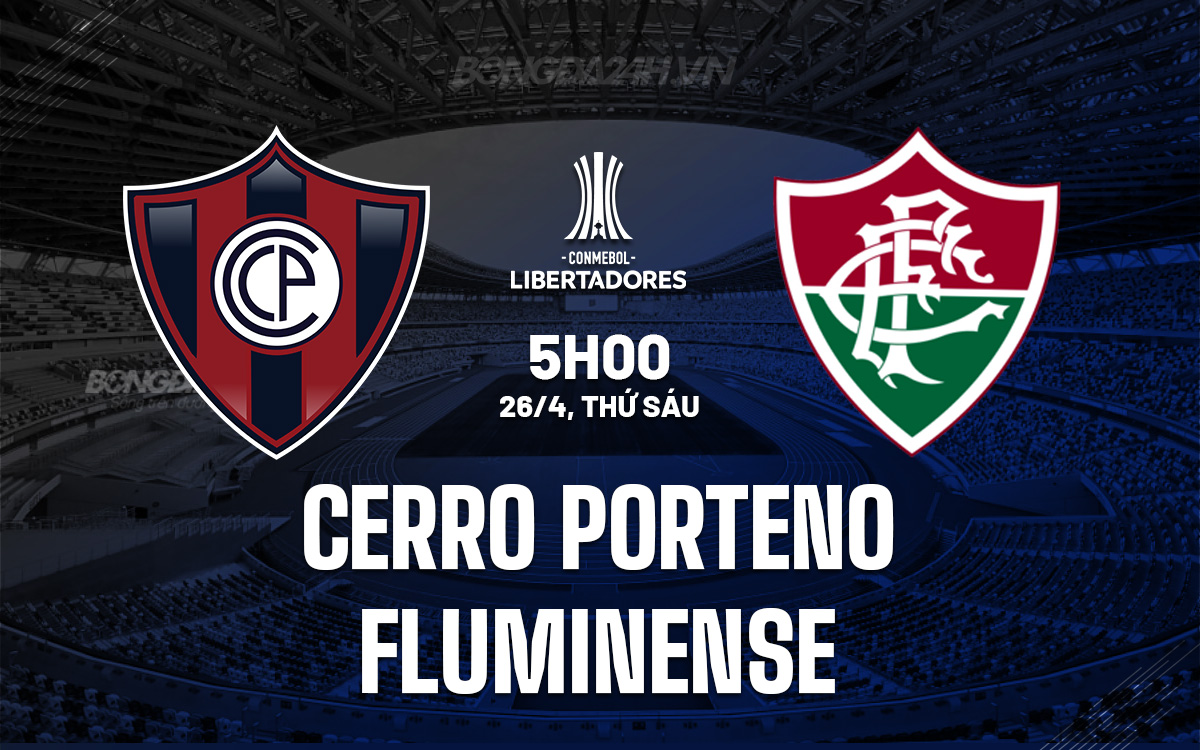 Cerro Porteno vs Fluminense