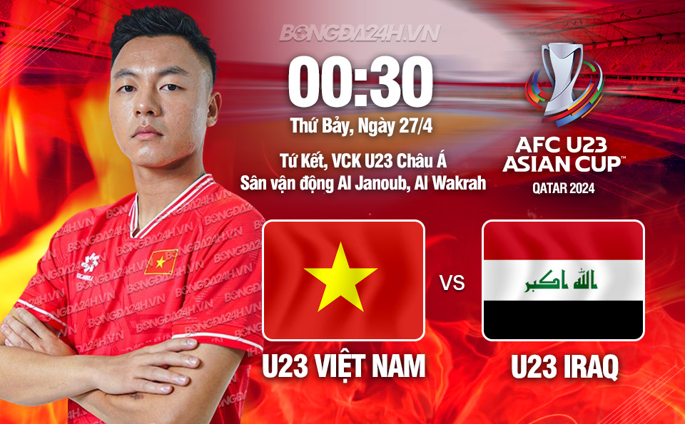 U23 Viet Nam vs u23 Iraq