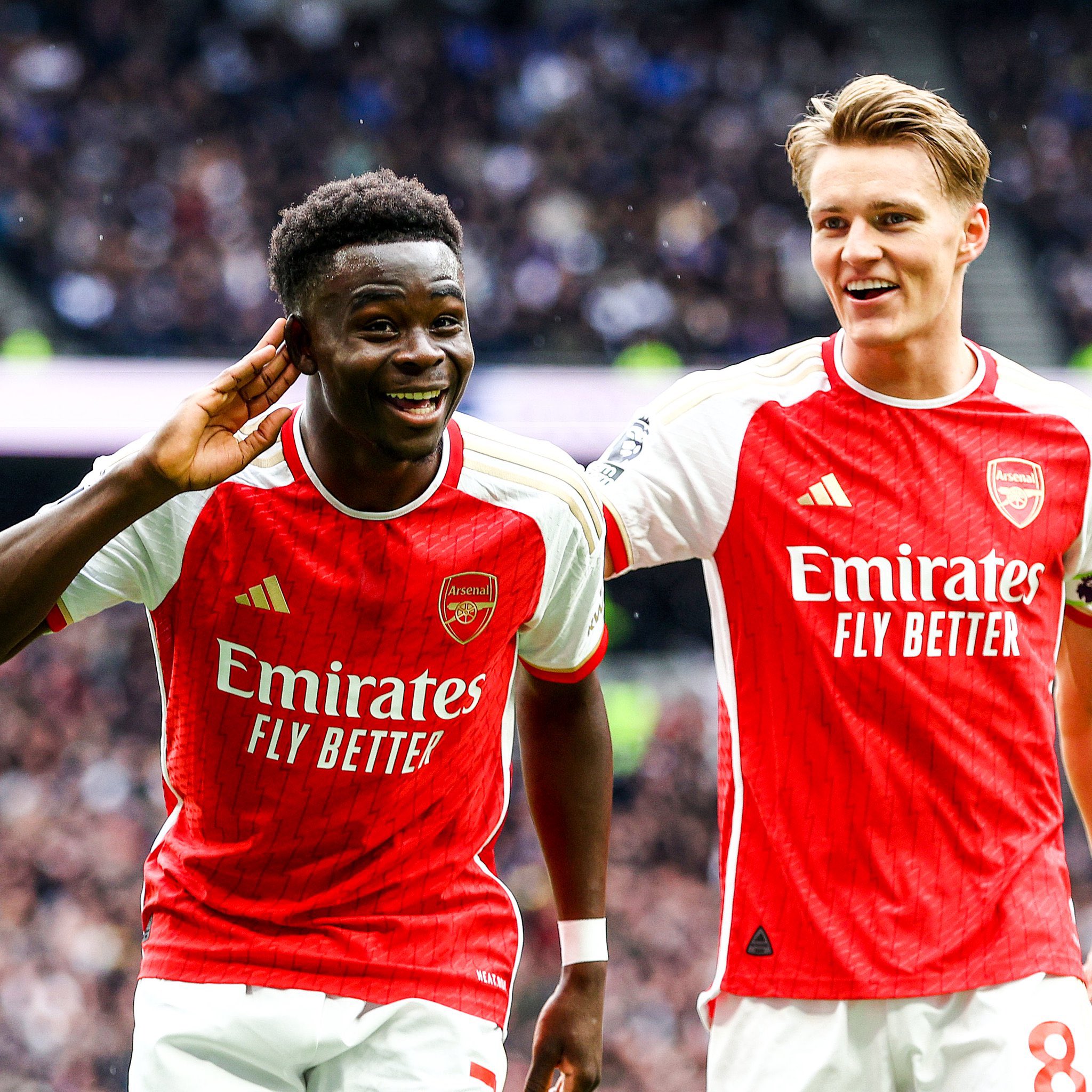 Bukayo Saka và Martin Odegaard Cặp đôi hoàn hảo 1