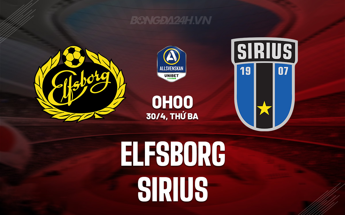 Elfsborg vs Sirius