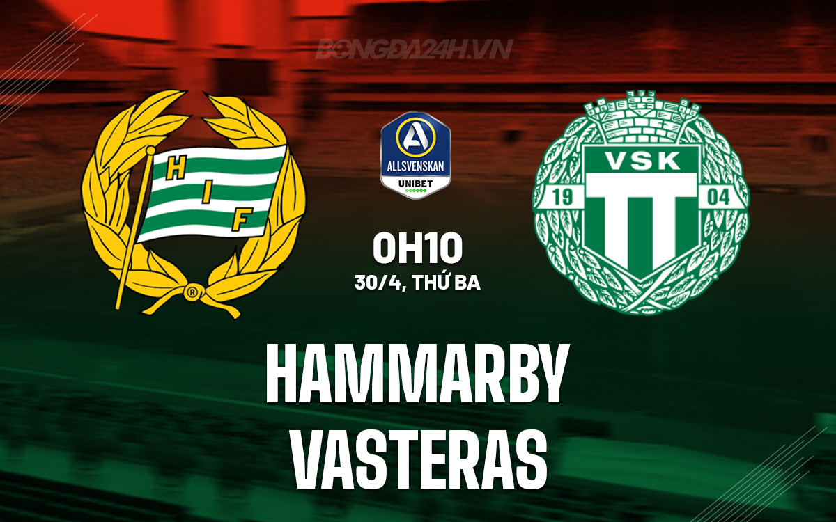 Hammarby vs Vasteras Hammarby vs Vasteras