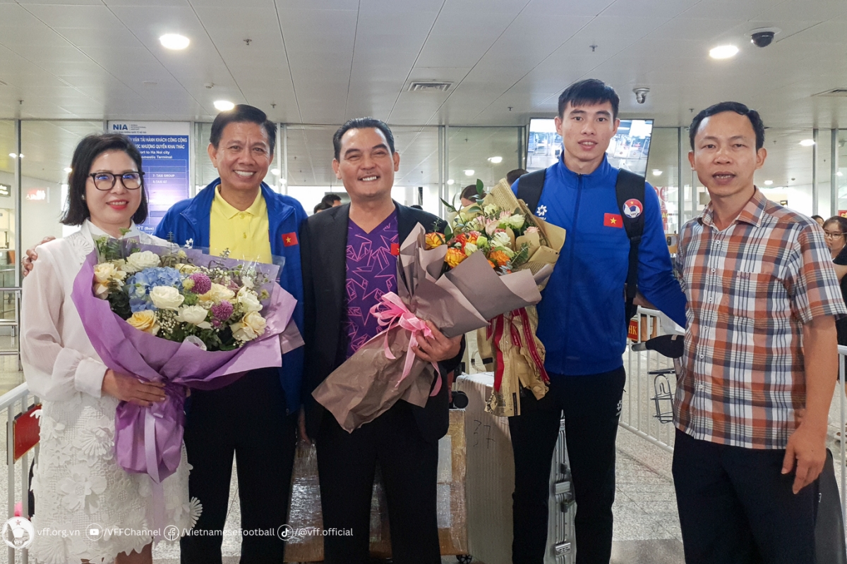 dT U23 Viet Nam ve nuoc sau hanh trinh U23 chau a