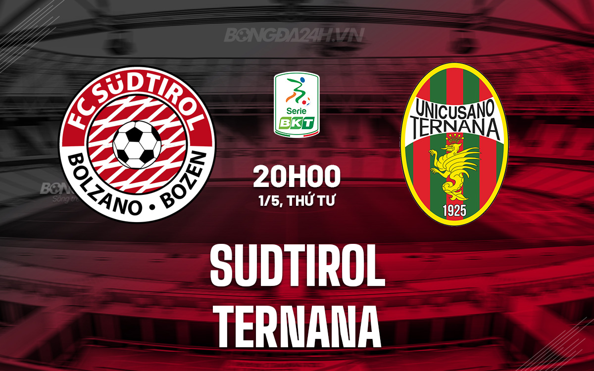 Sudtirol vs Ternana