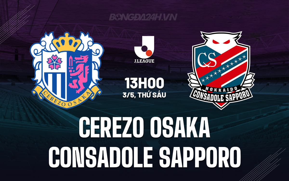 Cerezo Osaka vs Consadole Sapporo