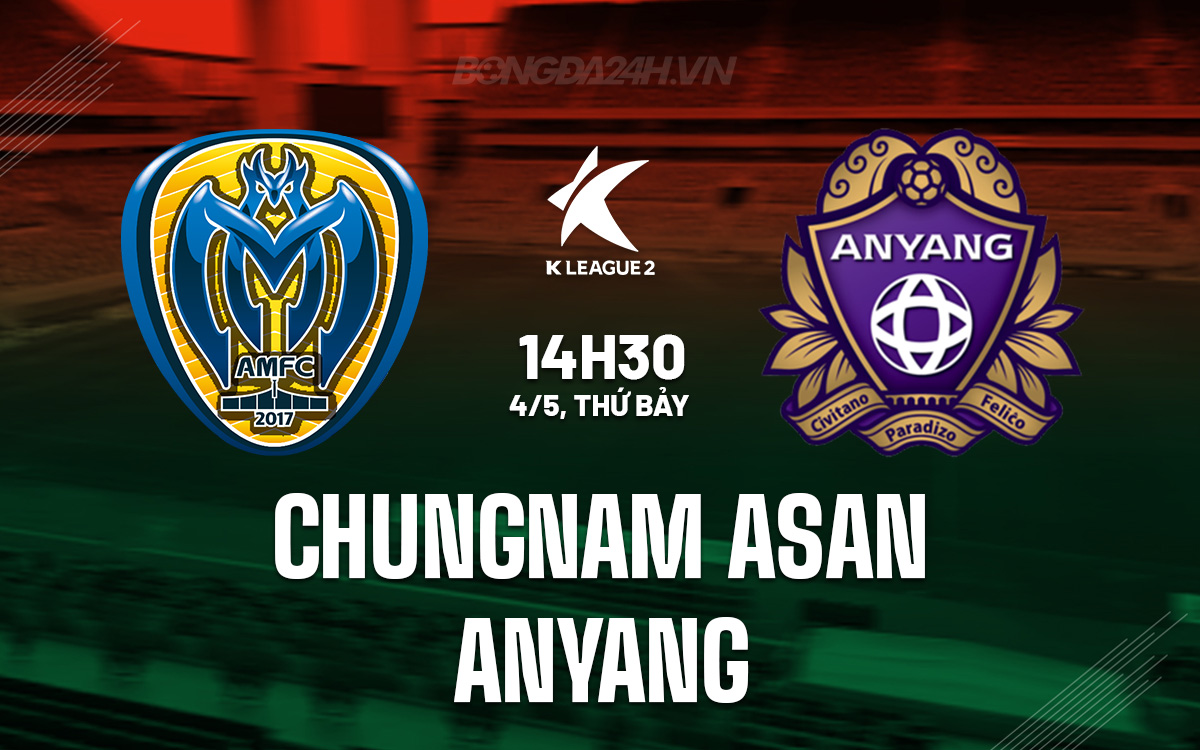 Chungnam Asan vs Anyang