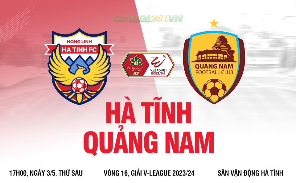Trực tiếp bóng đá Hà Tĩnh 0-0 Quảng Nam (H1)