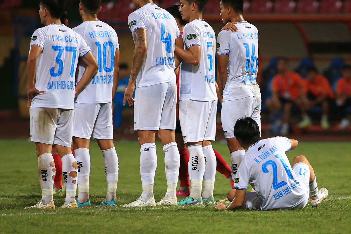 CAHN vs Nam Định Đỉnh cao chiến thuật 11