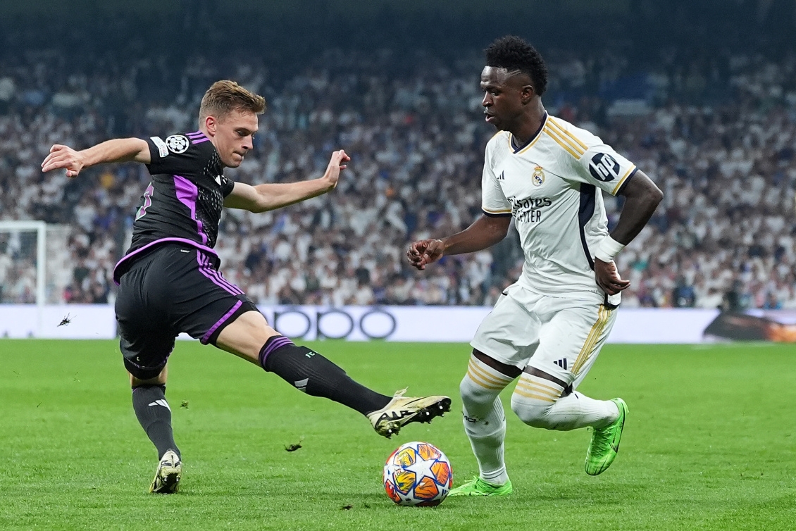 Vinicius tiep tuc co man trinh dien choi sang tai Champions League